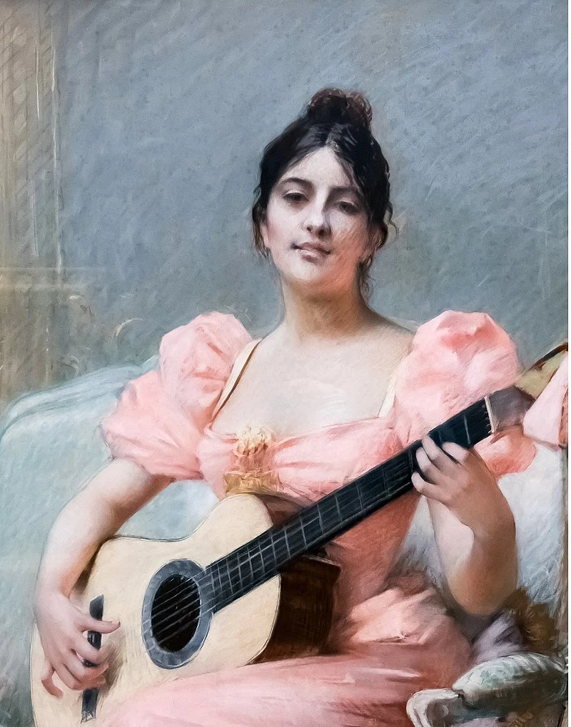 Ritratto di Miss Suzanne Marsa, 1893